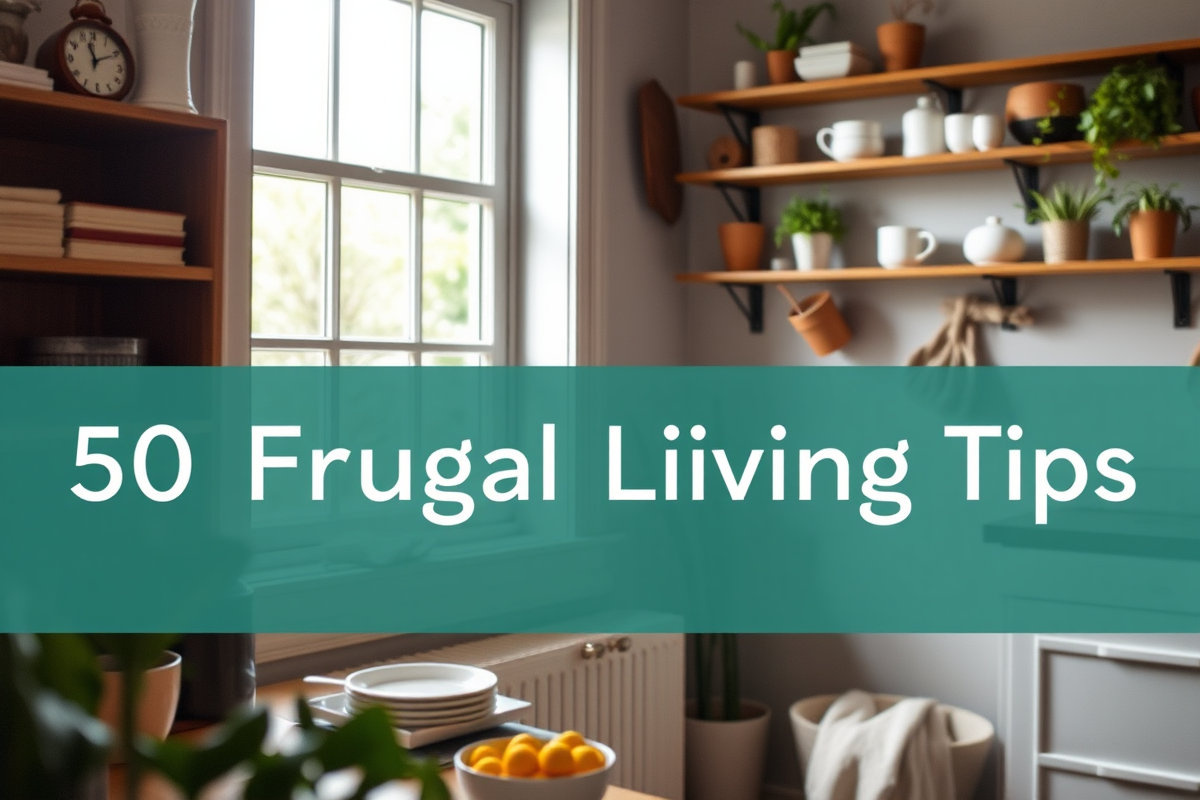 50 frugal living tips — 50 Frugal Living Tips