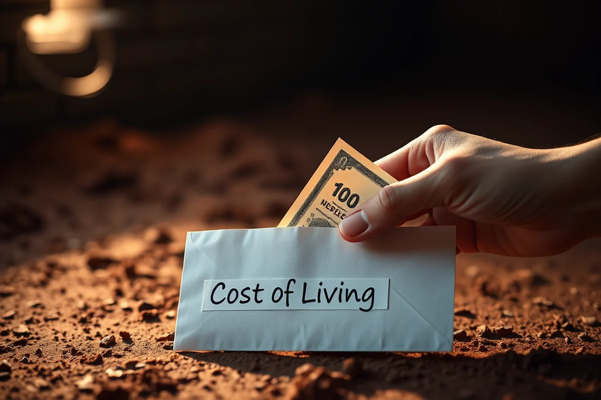 cost of living — Cost Of Living (step by step)