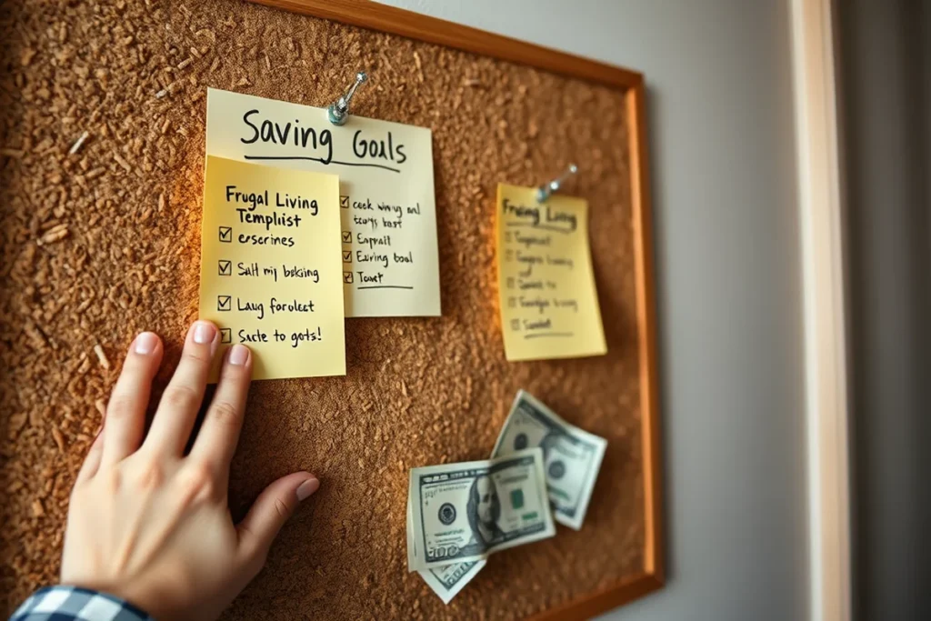 Frugal Living Tips Templates Checklist